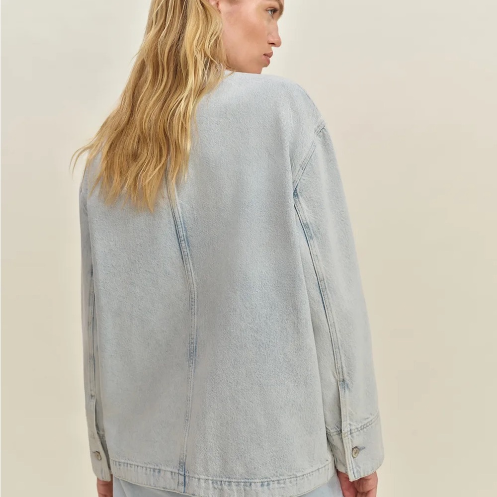 Reformation Callum Denim Chore Jacket